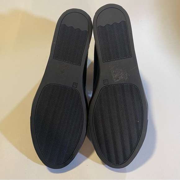 Beau+Ashe Glittery black mesh hi top sneakers size 11, like new. Sexy, club wear - Picture 3 of 14